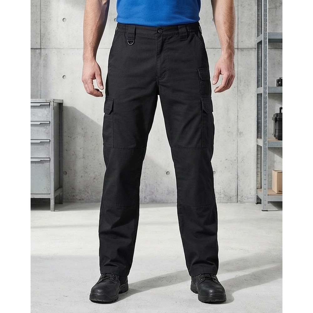 Propper Mens 42x32 Tactical Trousers Black Ripstop Cargo Pants F5243 NWT